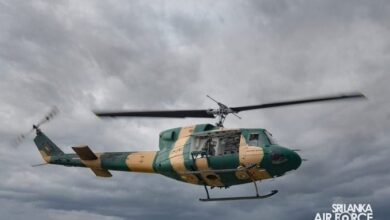 அனர்த்த உதவியில் ஈடுபட்ட ஹெலிகொப்டர் விபத்து