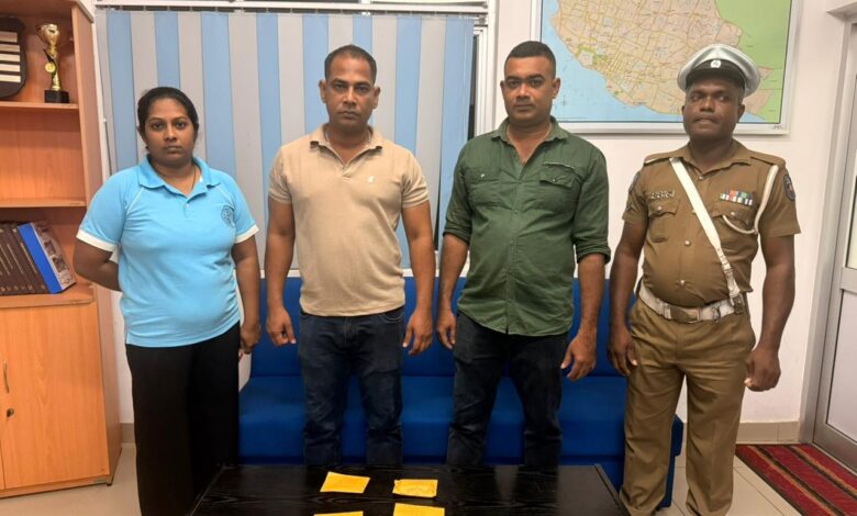 நீண்டகாலமாக போதைப்பொருள் வர்த்தகத்தில் ஈடுபட்டுவந்த பெண் உட்பட நால்வர் கைது!