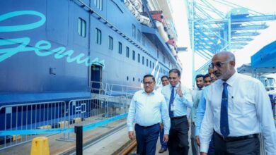 இலங்கைக்கு 2700 வெளிநாட்டு பயணிகளுடன் வந்த பெரிய சுற்றுலா கப்பல்