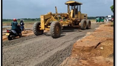 வடக்கு பகுதியில் பேரிடரால் சேதமடைந்த பிரதான வீதிகளை புனரமைக்கும் பணிகள்