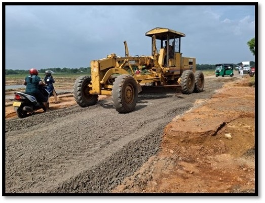 வடக்கு பகுதியில் பேரிடரால் சேதமடைந்த பிரதான வீதிகளை புனரமைக்கும் பணிகள்