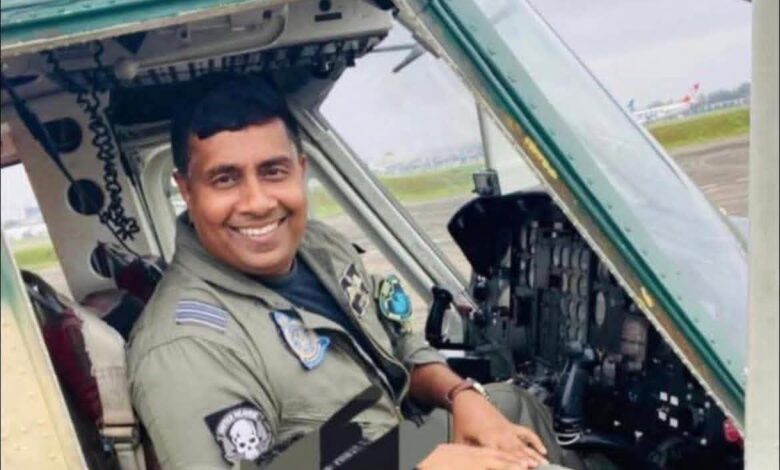 உலங்கு வானூர்தி விபத்தில் விங் கமாண்டர் நிர்மல் சியம்பலாபிட்டிய உயிரிழப்பு