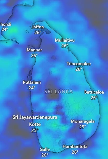 தென்கிழக்கு வளைகுடாவில் 16 ஆம் திகதி காற்றுச்சுழற்சி!