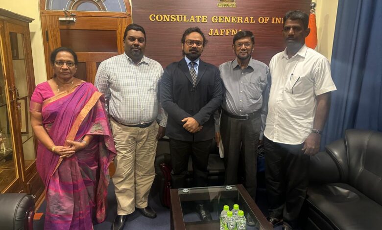 இந்திய துணைத் தூதுவரை நேரில் சந்தித்து மனவருத்தத்தை வெளிப்படுத்திய ஈ.பி.டி.பி!