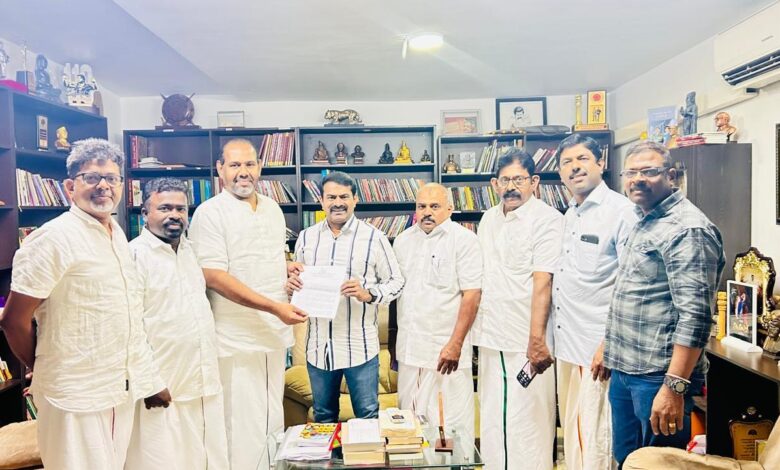 சீமானை சந்தித்த தமிழ் தேசியப் பேரவை!