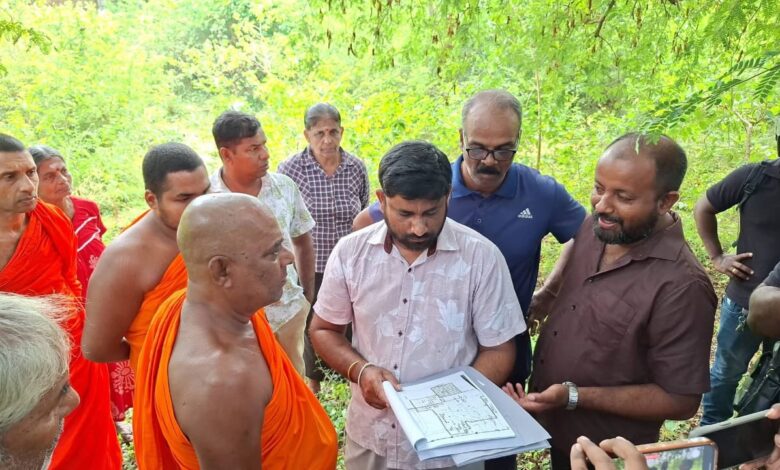 தையிட்டிக்கு விஜயம் செய்த நயினாதீவு விகாராதிபதி!