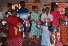 வன்னியின் கண்ணீர் அமைப்பால் பொங்கல் பொருட்கள் வழங்கி வைப்பு!