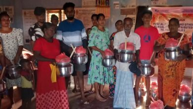 வன்னியின் கண்ணீர் அமைப்பால் பொங்கல் பொருட்கள் வழங்கி வைப்பு!