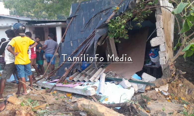 நாவற்குழியில் டிப்பர் விபத்து இளைஞர் இருவர் பலி!