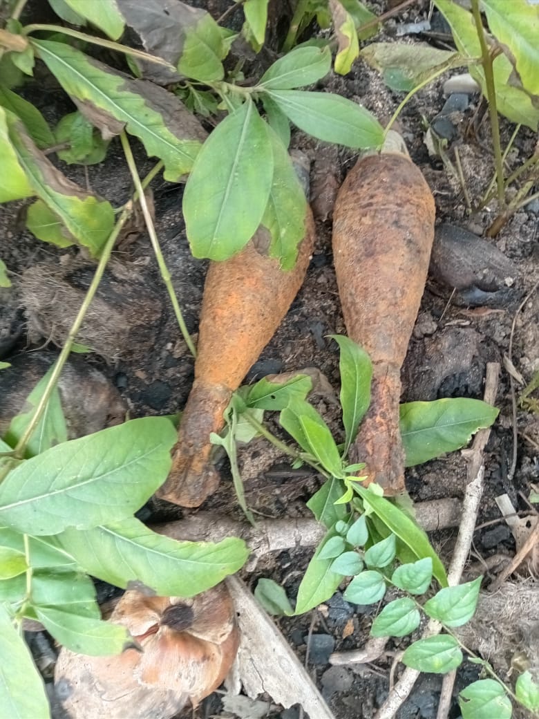 கிளிநொச்சியில் வெடிக்காத மோட்டார் குண்டுகள் மீட்பு!