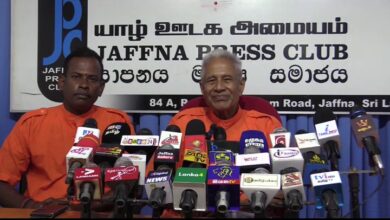 தமிழரசுக் கட்சியிலிருந்து நீக்கப்பட வேண்டியவர்கள் சுமந்திரனும்,சிவஞானமும் - மறவன்புலவு சச்சிதானந்தன் தெரிவிப்பு!