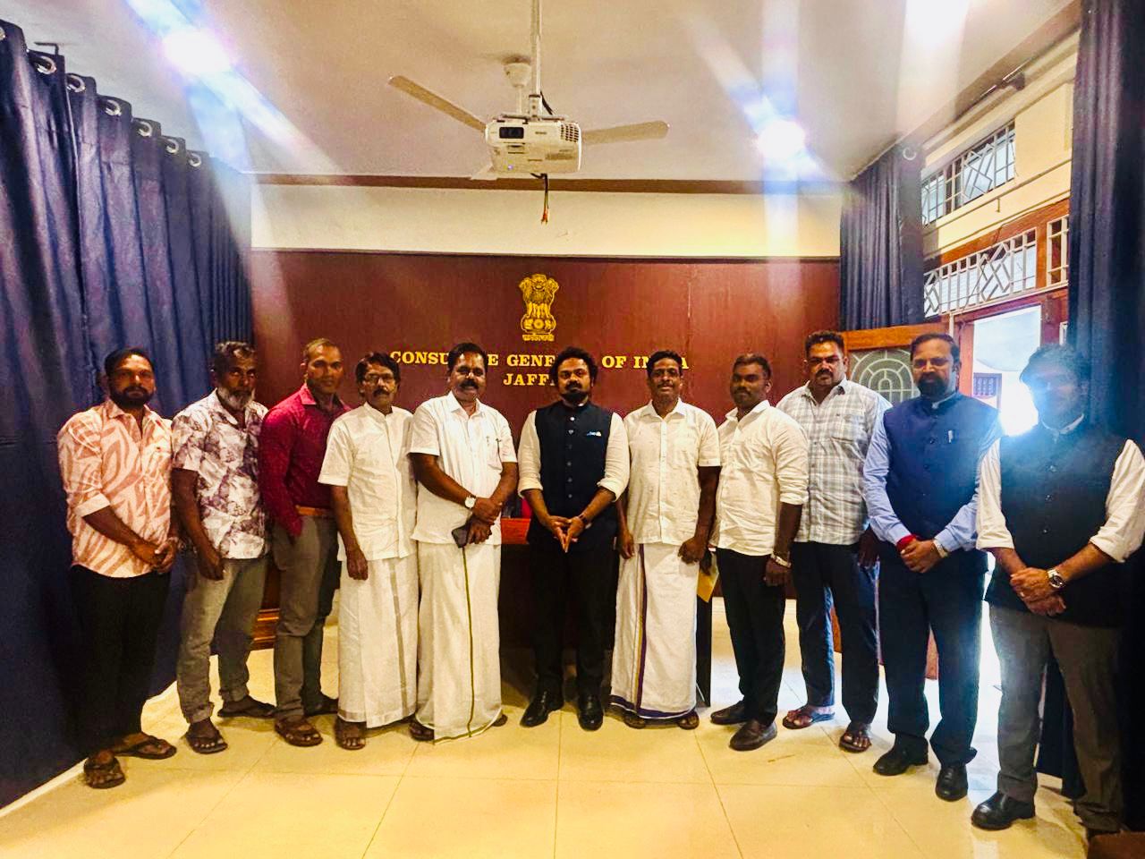 இந்திய துணைத் தூதுவரை சந்தித்த சிறிதரன் தலைமையிலான குழு!