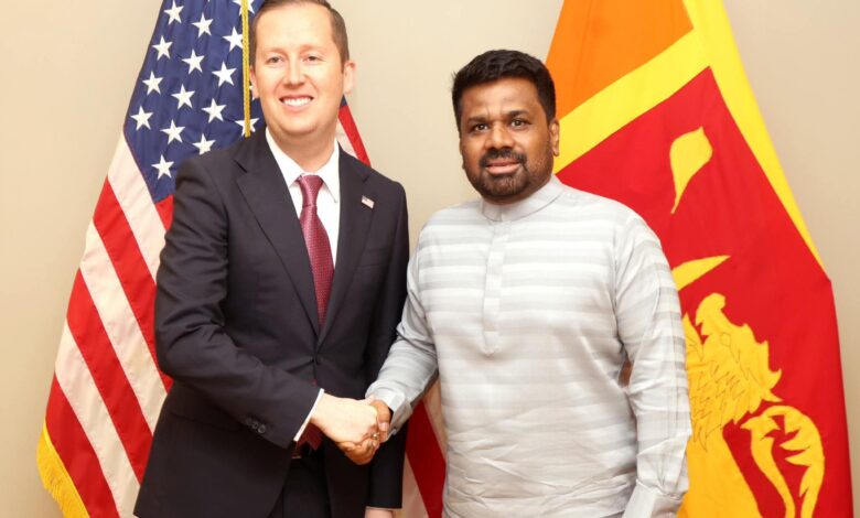 டொனால்ட் ட்ரம்பின் விசேட பிரதிநிதியைச் சந்தித்த ஜனாதிபதி