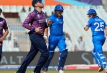 T 20 ஏழாவது போட்டியில் ஸ்கெட்லாந்து 73 ஓட்டங்களால் வெற்றி!