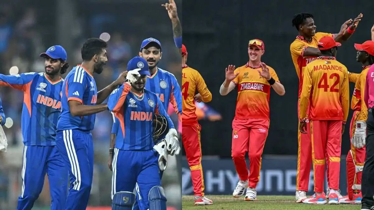 T20 சூப்பர் 8 போட்டியில், சிம்பாவேயை வென்ற இந்தியா!