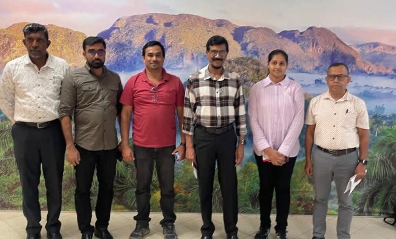 டில்வின் சில்வா உள்ளிட்ட குழுவினர் இந்தியா விஜயம்!