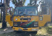 முன்னாள் பொலிஸ் உத்தியோகத்தரின் டிப்பர் வாகனமும் கைப்பற்றல், சாரதி கைது!