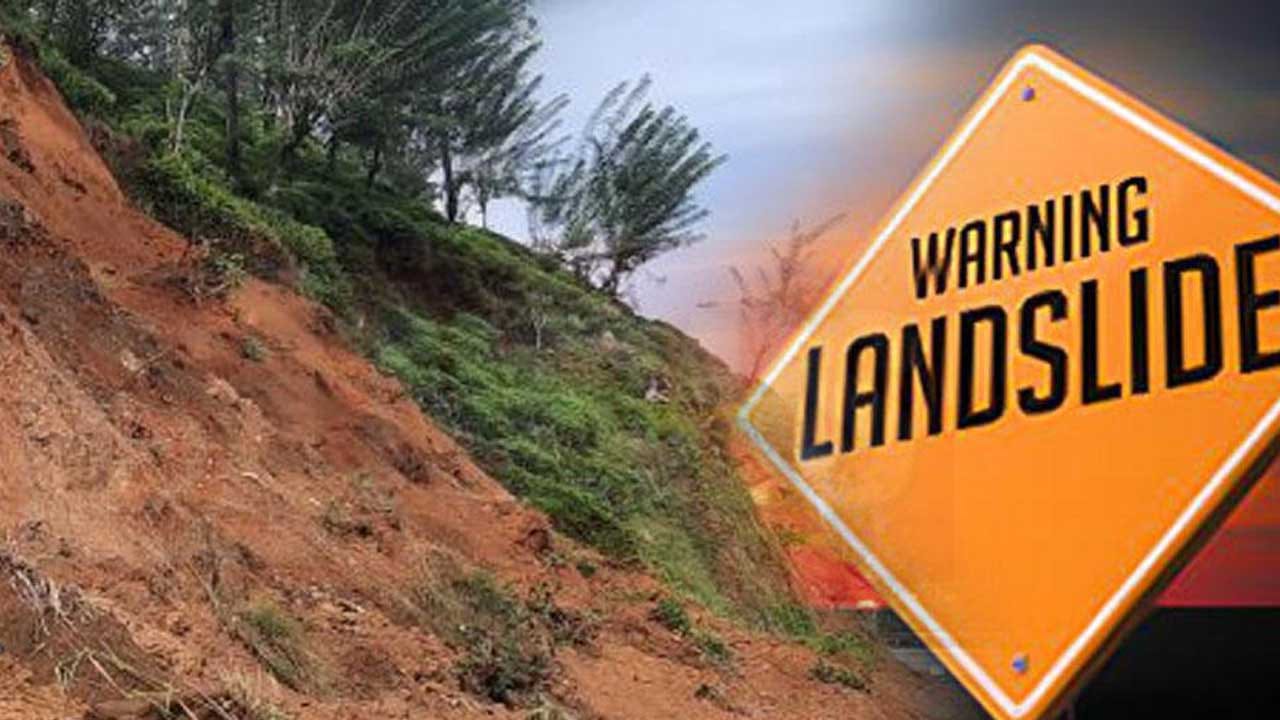 மாவட்டங்கள் இரண்டிற்கு மண்சரிவு முன்னெச்சரிக்கை!