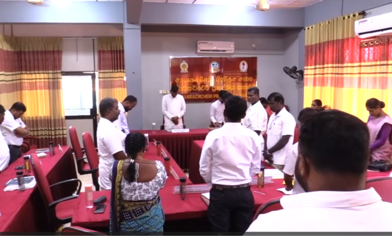 யாழ்.சாவகச்சேரி பிரதேச சபையின் 10 ஆவது அமர்வு