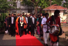 பிரதம நீதியரசர் பிரீதி பத்மன் சூரசேன, சாவகச்சேரி நீதிமன்றத்துக்கு விஜயம்!