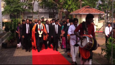 பிரதம நீதியரசர் பிரீதி பத்மன் சூரசேன, சாவகச்சேரி நீதிமன்றத்துக்கு விஜயம்!