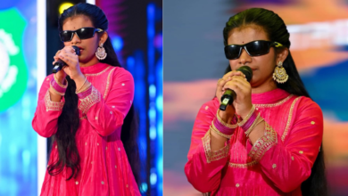 திரையுலகில் பின்னணி பாடகியாக மிளிரும் சஹானா!