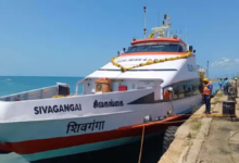 காங்கேசன்துறை - நாகப்பட்டினம் இடையிலான சிவகங்கை கப்பல் சேவை மீண்டும் ஆரம்பம்!