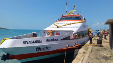 காங்கேசன்துறை - நாகப்பட்டினம் இடையிலான சிவகங்கை கப்பல் சேவை மீண்டும் ஆரம்பம்!