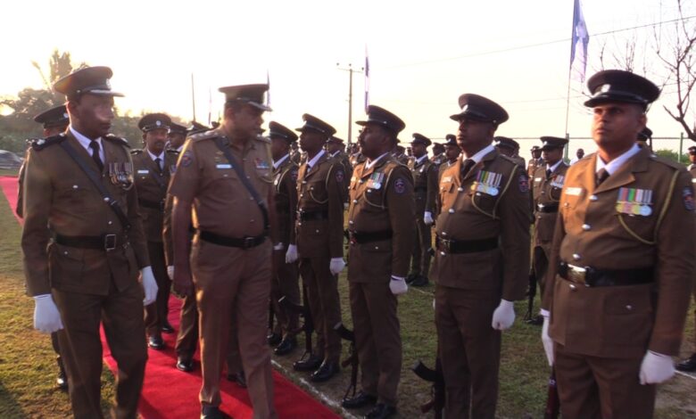 யாழ்ப்பாணம் தலைமைப் பொலிஸ் நிலையத்தின் வருடாந்த பரிசோதனை நிகழ்வு