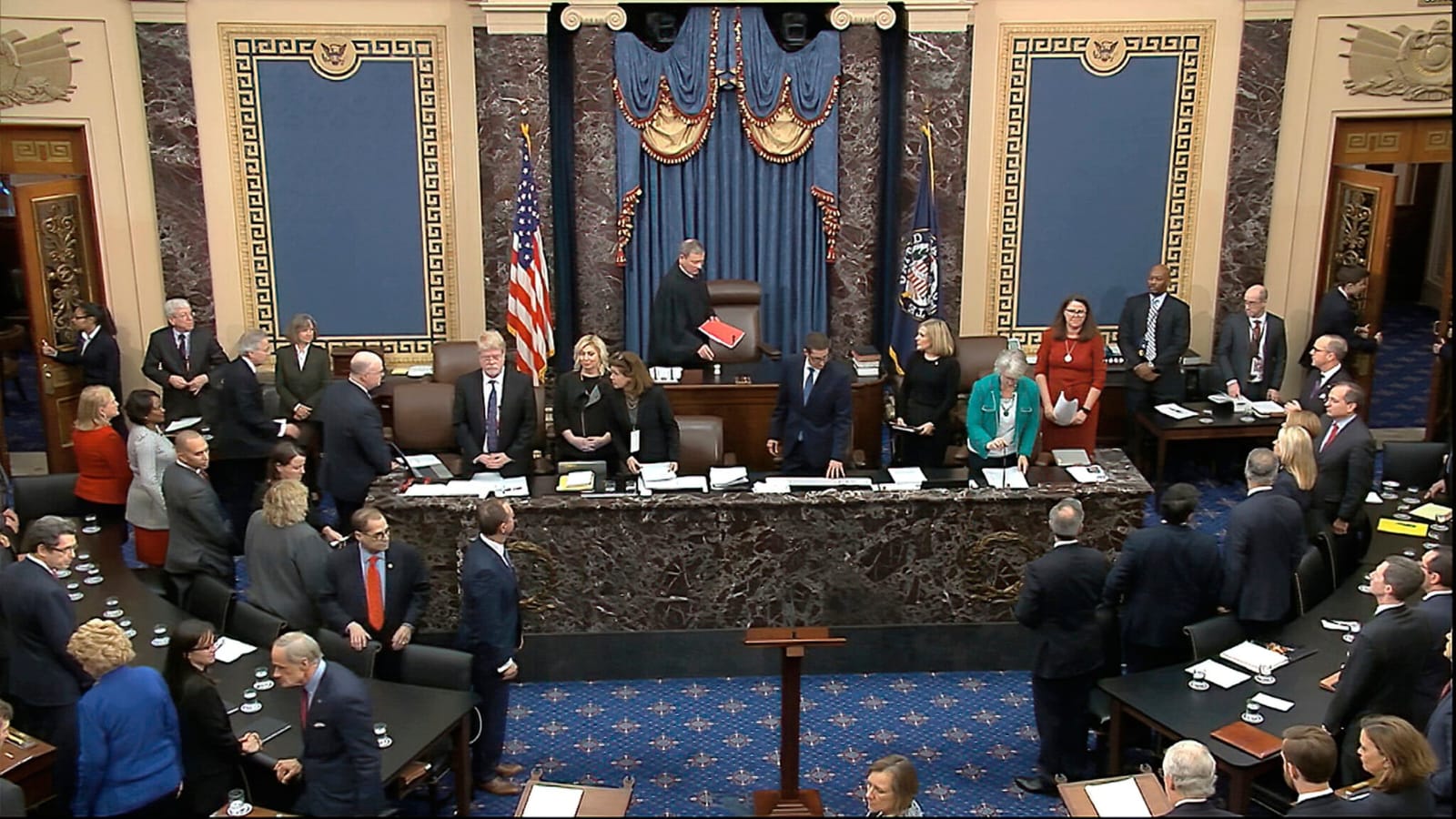 டொனால்ட் ட்ரம்பின் நடவடிக்கையை கட்டுப்படுத்தும் பிரேரணை செனட் சபையில் தோல்வி!