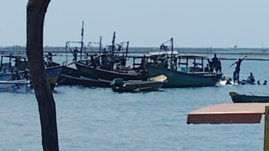 பாலைதீவு சென்ற படகு கவிழ்ந்தது: படகில் இருந்தவர்கள் நீரில் முழ்கினர்!