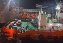 ஈரான் நாட்டு கப்பலிலிருந்த 204 பேரும் கொழும்பிற்கு