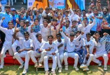 ‘வடக்கின் போர்’ கிரிக்கெட் தொடரில் யாழ் மத்திய கல்லூரி 3 விக்கெட்டுகள் வித்தியாசத்தில் வெற்றி!