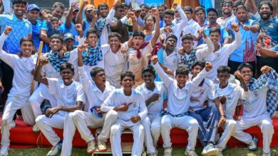 ‘வடக்கின் போர்’ கிரிக்கெட் தொடரில் யாழ் மத்திய கல்லூரி 3 விக்கெட்டுகள் வித்தியாசத்தில் வெற்றி!