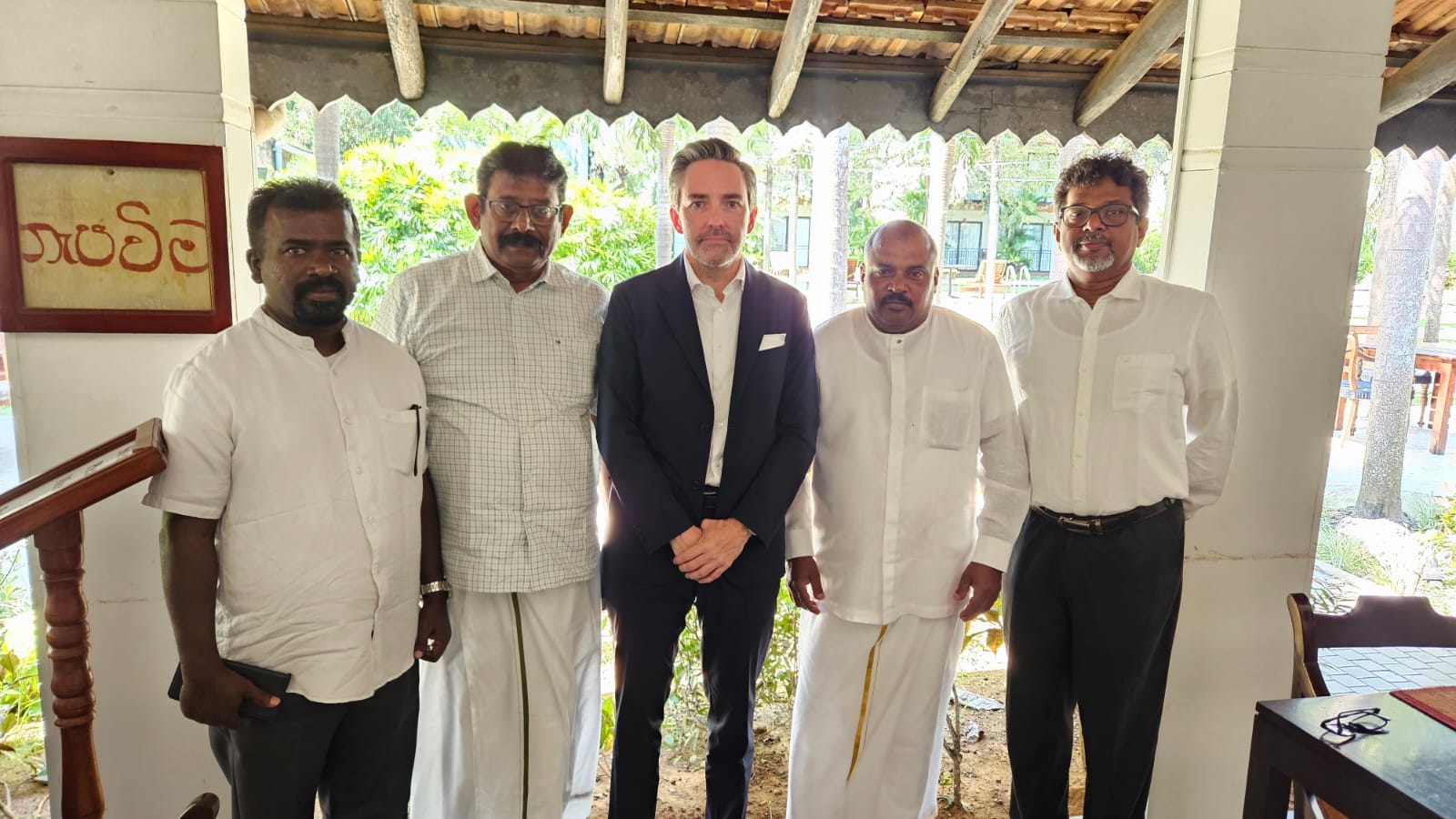 தமிழ் தேசிய போரவையைச் சந்தித்த ஜநா வதிவிடப் பிரதிநிதி!