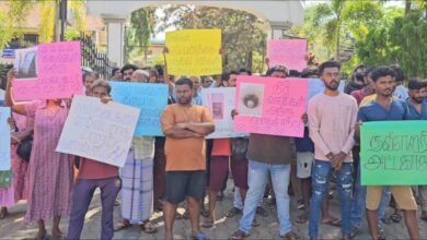 மட்டக்களப்பு ஆரையம்பதி பொதுச்சந்தை வியாபாரிகள் போராட்டம்!