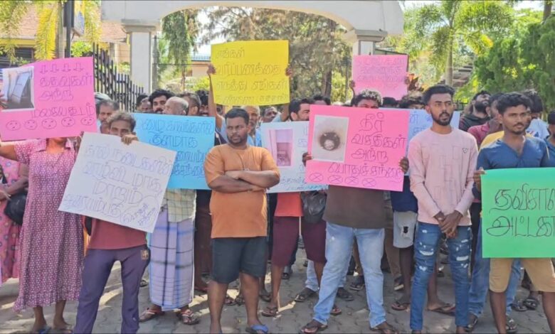 மட்டக்களப்பு ஆரையம்பதி பொதுச்சந்தை வியாபாரிகள் போராட்டம்!