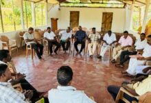 தமிழரசுக் கட்சி கிளி உள்ளூராட்சி மன்ற உறுப்பினர்களின் கலந்துரையாடல்!