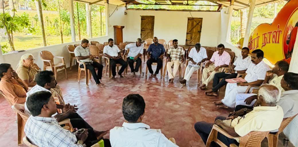 தமிழரசுக் கட்சி கிளி உள்ளூராட்சி மன்ற உறுப்பினர்களின் கலந்துரையாடல்!