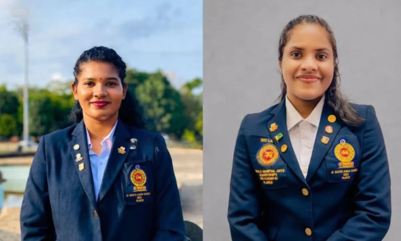 ஆசிய கடற்கரை விளையாட்டுப் போட்டியில்,பங்கேற்க சீனா செல்லும் யாழ்ப்பாண வீராங்கனைகள்!