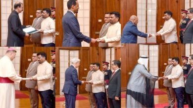 இலங்கைக்கான வெளிநாடுகளின் உயர்தானிகர்கள் மற்றும் தூதுவர்கள் நியமனம்!