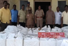 இலங்கைக்குக் கடத்த முயன்ற பெருந்தொகை சிகரெட்டுகள் பறிமுதல்!