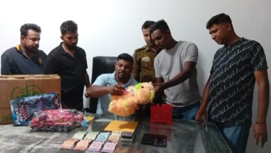 பொம்மைக்குள் போதைப்பொருள் கடத்தல்: பிரதேச சபை முன்னாள் உறுப்பினர் கைது!