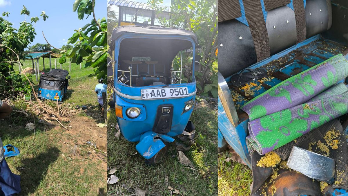 வயலுக்குள் பாய்ந்த முச்சக்கரவண்டி: பெண் ஒருவர் பலி: மூவர் படுகாயம்!