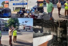 மட்டக்களப்பு நகரில் அமைந்துள்ள தனியார் வங்கியில் தீ விபத்து!