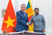 இலங்கை நாடாளுமன்றத்தில் உரையாற்றிய வியட்நாம் ஜனாதிபதி!