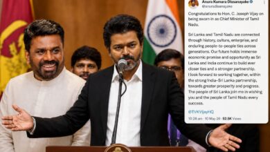 தமிழக முதல்வர் விஜய்க்கு வாழ்த்துத் தெரிவித்த ஜனாதிபதி அனுர!