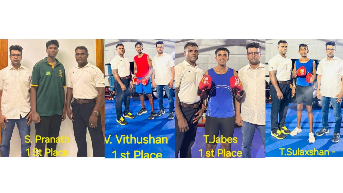 மாகாண மட்ட குத்துச் சண்டைப் போட்டியில் சென் பற்றிக்ஸ் கல்லூரிக்கு மூன்று தங்கமும், ஒரு வெள்ளியும்!