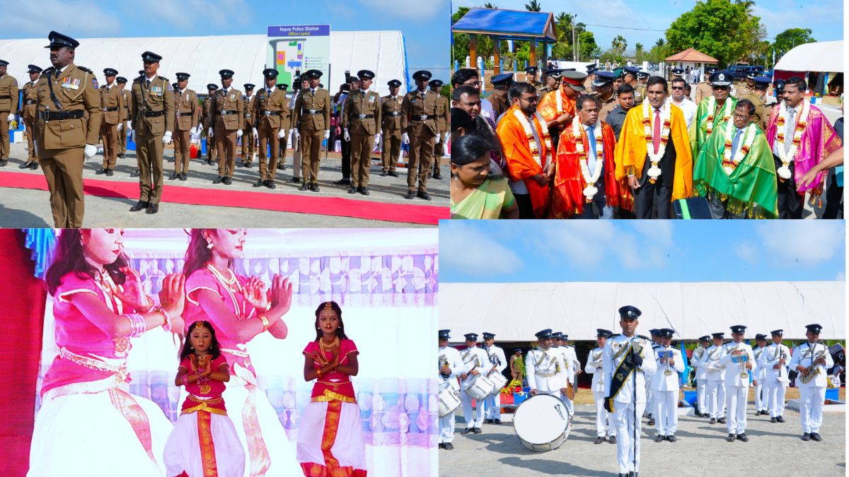 யாழில் பொலிஸ் நிலையமும், தங்கிடங்களும் திறந்து வைப்பு!