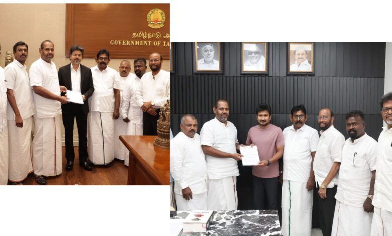 தமிழக முதல்வர் மற்றும் எதிர்கட்சி தலைவரைச் சந்தித்த தமிழ் மக்கள் பேரவை!